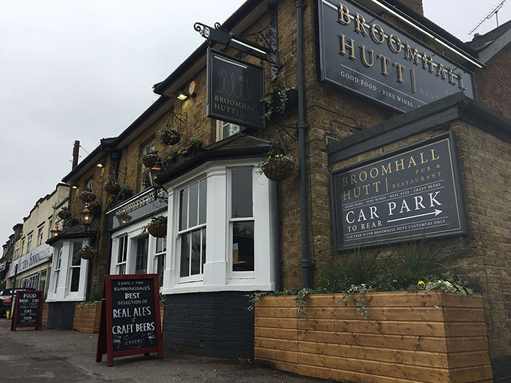 Pub front Sunningdale