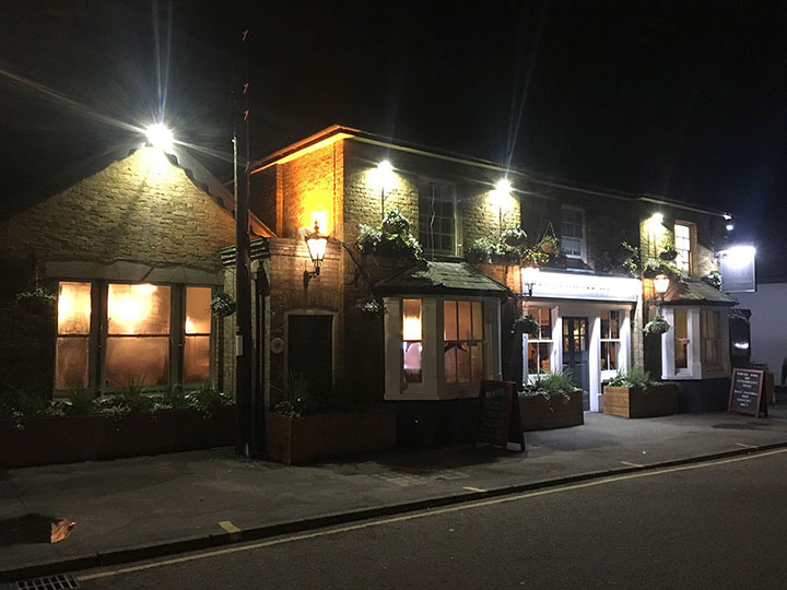 Pub front Sunningdale