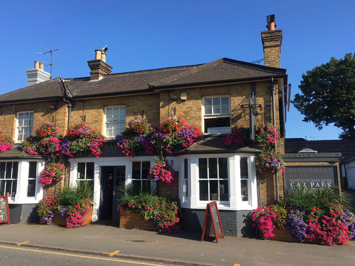 Pub front Sunningdale